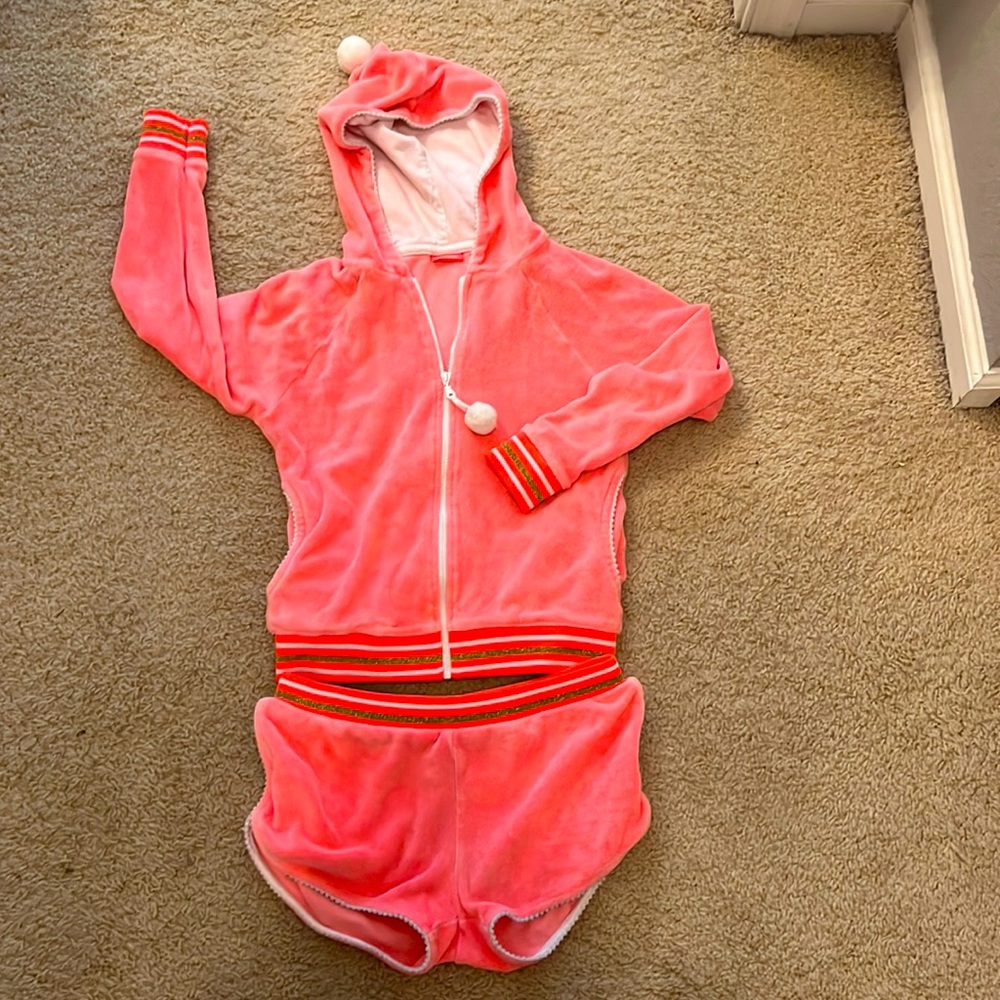 SUNUVA hoodie shorts set